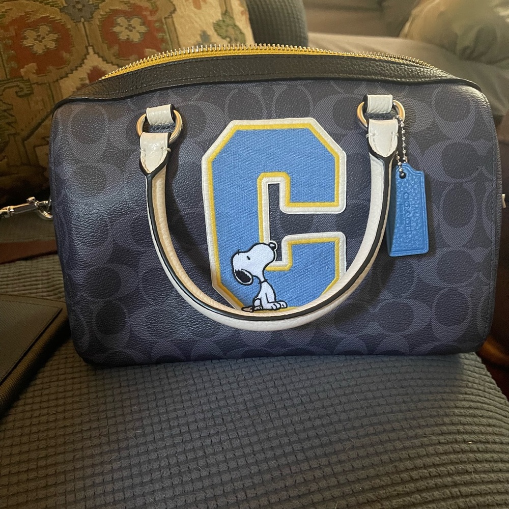 Coach X Peanuts bag
